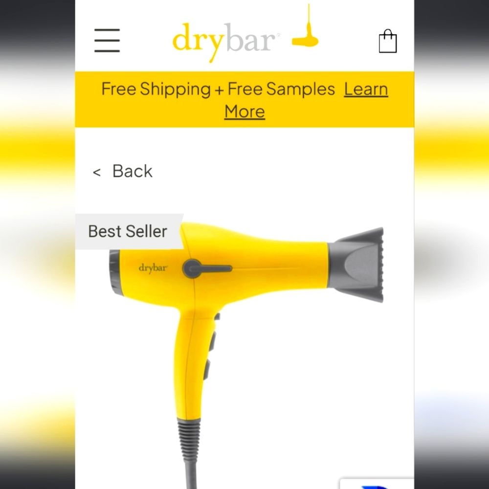 Drybar Buttercup hair dryer